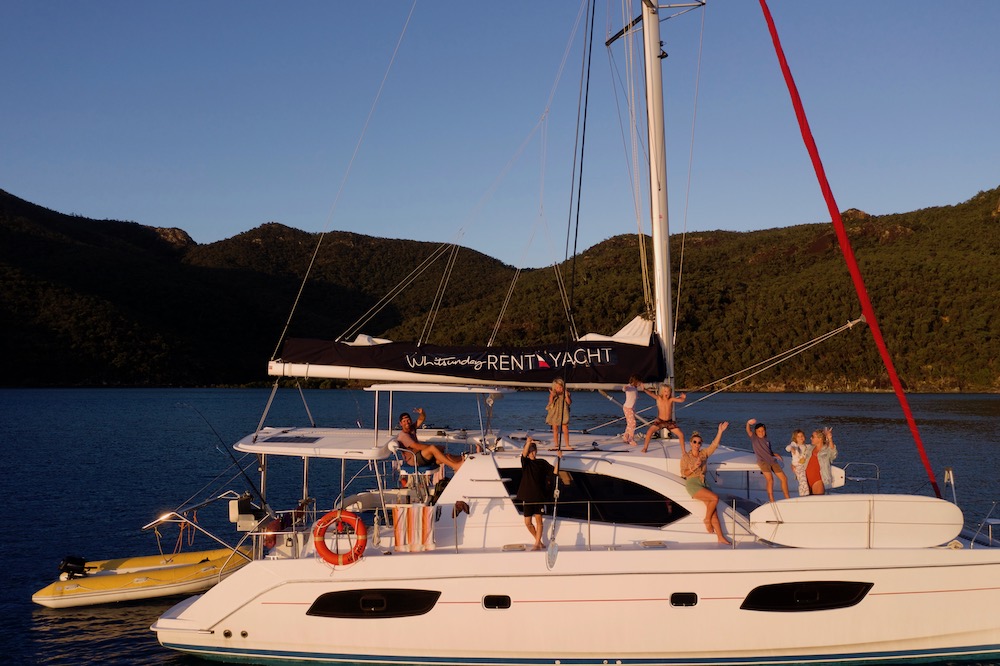 small catamaran hire whitsundays